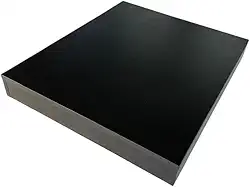 Tampa de Proteção para Fogão Cooktop 5 Bocas Preto 52x77cm em MDF 15mm Arrigo Móveis