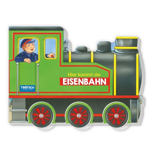 TRÖTSCH - Räderbuch 'Hier kommt die Eisenbahn' | Kinderbuch mit Reimen...