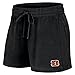Fanatics Women's Black Cincinnati Bengals Start to Finish T-Shirt & Shorts Combo Pack