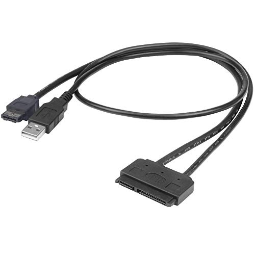 Akasa cable eSATA para disco SATA HDD y SSD 40 cm miniatura 4