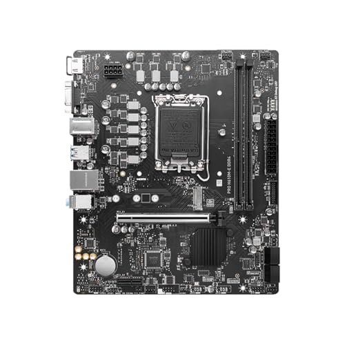 Placa Madre Placa Base Fit For MSI Pro H610M-E DDR4 LGA 1700 H610 Compatible con i9-12900K i7-12700K i5-12600K DDR4 M.2 USB3.2 Gen1 Micro-ATX