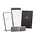 Rocketbook Mini Reusable Smart Notepad, Pocket Size Notebook 8.9 x 14 cm, Black - 48 Dotted Pages, App-Connected, Erasable, Ideal for On-The-Go List Taking & Quick Notes Anywhere