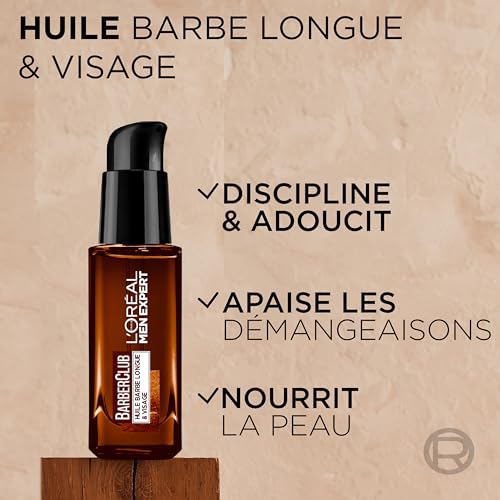 Huile Barbe Longue & Visage Barber Club Men Expert Le Flacon De 30ml - vue 5