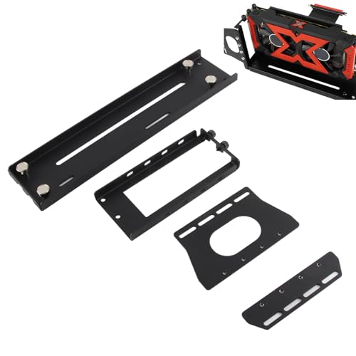 Soporte Vertical para GPU, Ajustable para PC ATX 26x8.2x12.8 cm miniatura 5