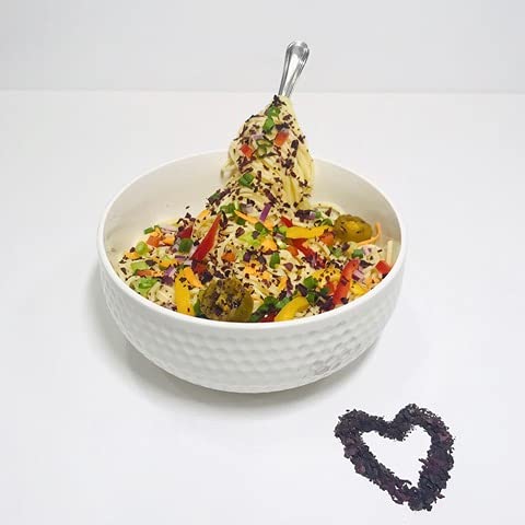 Aqua Veggies Organic Atlantic Dulse Flakes Large 56 Grams, Hand-Harvested, Sun-Dried Bay Of Fundy, Excellent Source Of Vitamins B6, B12, Iron, Iodine, Protein, Calcium And Fibre(Dule Flake 56 Grams) #TOP3