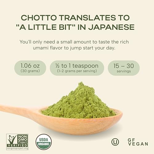 Té matcha orgánico ceremonial en polvo 30g miniatura 2