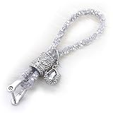 RAYHOO Crystal Car Key Chains For Ladies Women Key Fob, Key Chain Ring Strap Fit BMW Honda Audi...