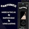 Carfume Bossy Car Air Freshener Original | Premium Woody Sandalwood, Cedar & Citrus Fragrance | Luxury Blue Recyclable Scented Diffuser For Men - Odour Eliminator - UK Made Car Accessories #4