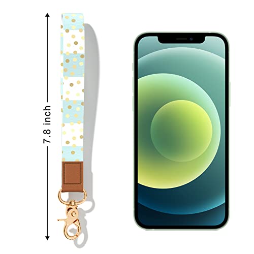 Image of Wrist Lanyard Key Chain, Cute Wristlet Strap Keychain Holder for Women Men Car Keys ID Badges Card Wallet Phone Camera