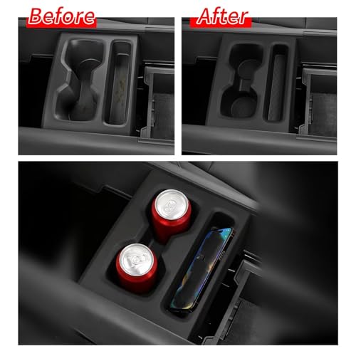 Support Gobelet Voiture Silverado EV Fixation Stable Boissons Console - 4