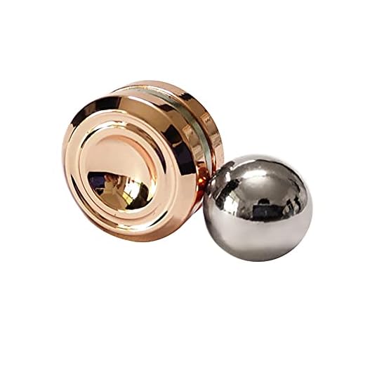 BYNYXI Orbiter Fidget Ball, handsnurra fidget spinner sensorisk bollleksak orbit stressboll metall fidget leksak magnet etic orbit boll leksak för barn vuxna ADHD ångest autism gåva
