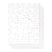 36 Blank Puzzles to Draw On, 8.5 x 11 Inch, White Jigsaw Puzzle Pieces to Create DIY, Arts and Crafts Projects (48 Pieces Each)