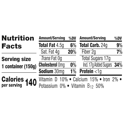 So Delicious Dairy Free Coconut Milk Yogurt Alternative, Raspberry, Vegan, Non-GMO Project Verified, 5.3 oz. - Thumbnail 2
