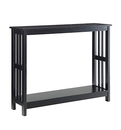 Convenience Concepts Mission Console Table, Black
