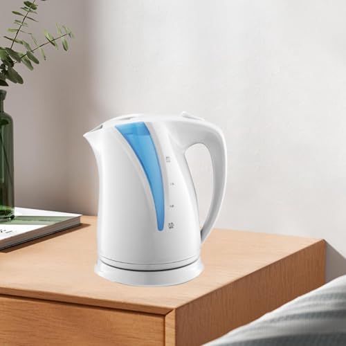 Hervidor eléctrico portátil 800 ml color blanco miniatura 4