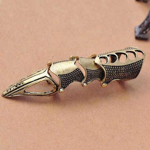 THE MEN THING Innovative Knuckle Full Finger Ring Collections | Adjustable Knuckle Joint Full Finger Ring for Men & Boys