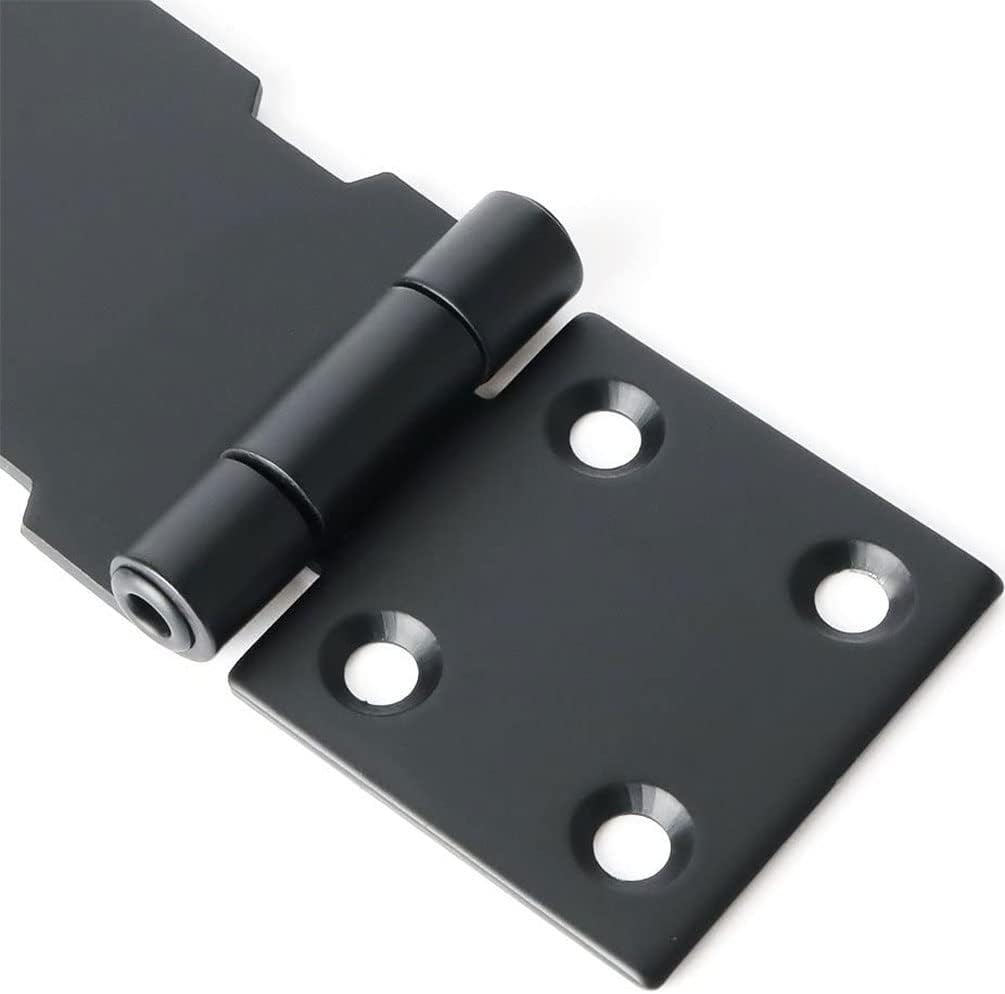 2 Pack Stainless Steel Padlock Hasp 5 Inch Heavy Duty Hasp and Staple