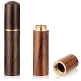 2 Pcs Needle Case Portable Wooden Sewing Box Sewing Needles Holder Versatile Sewing Storage Case Needle Tube Keeper Container for Storage Embroidery Needle Toothpick Bead