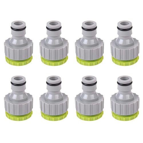 8 Pièces Raccord Tuyau d'Arrosage Universel 1/2