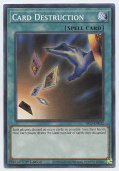 Card Destruction - SR13-EN032 - Common - 1st Edition