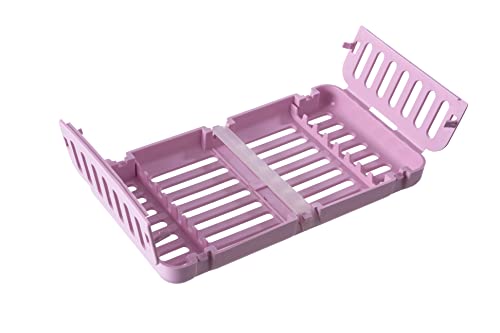 KIT ESTOJO DE ESTERILIZAÇÃO ROSA CLARO