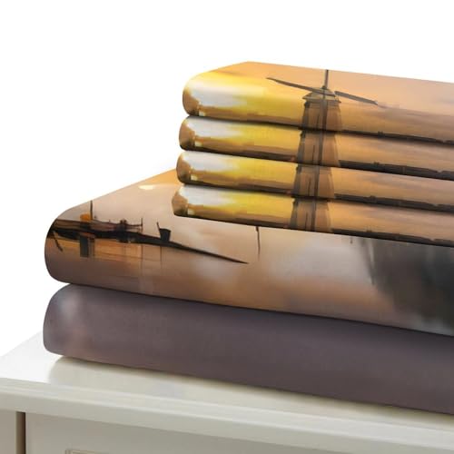 Housse de couette Valentin microfibre ultra douce 200x200