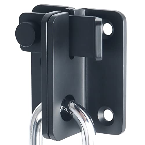 Serrure placard tiroir noire pour bloquer l'ouverture intempestive