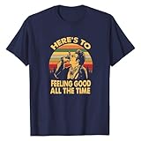 Feeling Good All The Time Cosmo Kramer T-Shirt Navy Blue