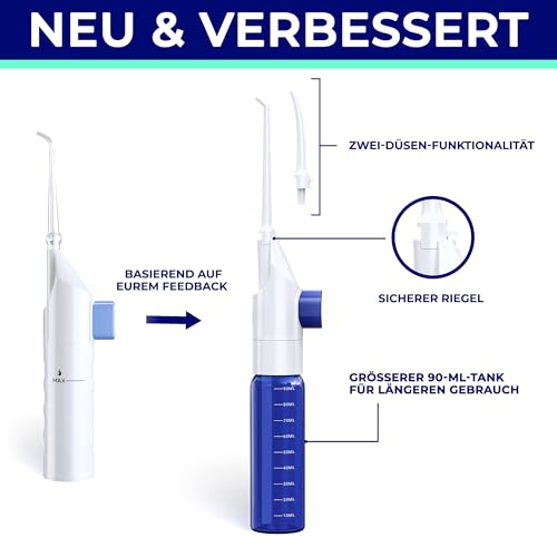 Oravix Munddusche Mandelsteine Entfernen, Munddusche Kabellos, Tonsillenstein Entferner, Reisemunddusche, Mobile Munddusche Nicht Elektrisch, Zahndusche, Irrigator Zähne, Oral Munddusche Kinder – Bild 4