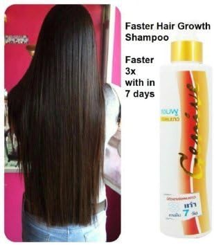 3 X Long Hair Fast Growth Shampoo Helps Your Hair to Lengthen Grow Longer 265ml