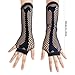Ouxuefen Stretchable Mesh Arm Covers Soft Spandex Fabric Women's Long Gloves Costume Accessory For Carnivals Theme Party Fashion Arm Sleeves