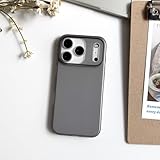 ADKOT Luxuriöse, Matte, durchscheinende Hartschalenhülle für iPhone 16 15 14 13 12 11 Pro Max Plus, schlanke, mattierte, klare Telefonabdeckung (für iPhone 13 Pro Max/Schwarz)