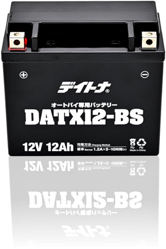 Amazon | デイトナ(Daytona) YTX12-BS互換品 バイク用 バッテリー V