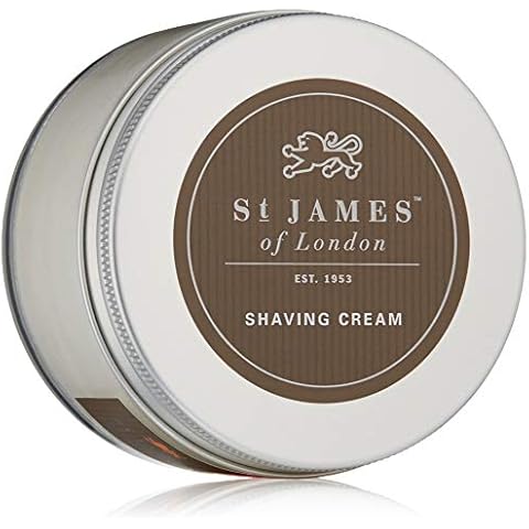 St James of London Mandarin & Patchouli Shave Cream Jar, 5.07oz Cover