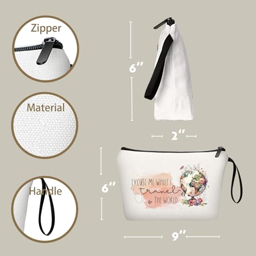 Travel Gifts for International Travelers Women Female Friend Daughter Mom Sister Cosmetic Makeup Bag Organizer Christmas Birthday2