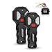 FIERYRED Wireless Winch Remote Control Kit, 12V 24V Wireless Winch Receiver with 2 PCS Wireless Winch Remote 124 Feet Universal Handset Switch Kit, for Truck ATV UTV SUV