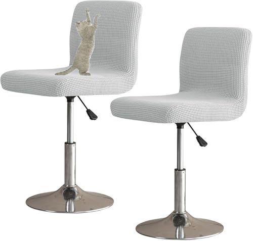 Taburetes Altos de Cocina Gris con Respaldo Marca CVQJL