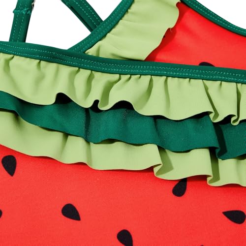 Image of Zando One Piece Swimsuit Toddler Girls 2-10 Years - Sleeveless Cute Swimwear Quick Dry Bathing Suits Summer Beach Wear
