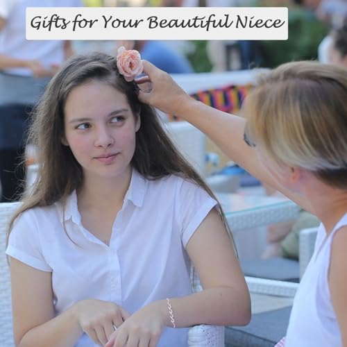Image of Gifts for Women Christmas Birthday, Silver Wave Bracelets for Woman Mom Wife Grandma Daughter Granddaughter Friend Sister, The Waves of Life We've Through Together Mothers Day Graduation Gift