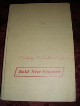 Hardcover Teaching for creative endeavor;: Bold new venture Book