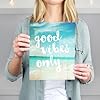 Beach Good Vibes Only (Set of 4) Art Print - 8x10 (Unframed) | Transform Your Space with Tranquility Art Print | Captivating Coastal Scenes to Elevate Your Home Decor | Farmhouse Decor | Wall Decor #2