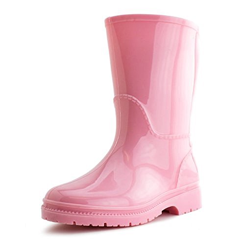 AimTrend Kids Rain Boots Childrens Unisex Easy On