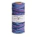 Hemptique (HEMP0) 499898 Hemp Cord Spool Variegated 20# 205 Feet/Pkg-Party