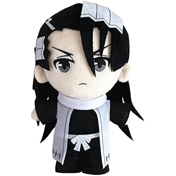Kuchiki Byakuya miękka figura poduszka do przytulania 20 cm Kuchiki Byakuya Anime wypchana figura poduszka poduszka domowa sofa dekoracja ozdoby
