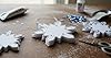 SHAPES ETC. 15 Pcs Snowflake Single Color Super Cut-Outs 7.5x10in, Construction Paper Shapes, Winter Wonderland Bulletin Board, Christmas Decorations, Winter DIY Crafts, Wall Cutouts, Made in USA #3