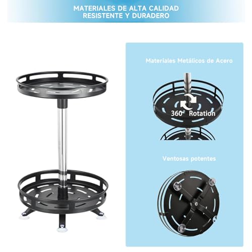 Consejos y reviews para comprar Organizador de especias giratorio los 10 mejores. 18 Imagen adicional