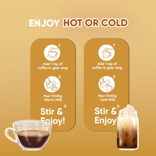 Image of KIWI Kisan Window Butterscotch Freeze-Dried Instant Coffee, 50g | 100% Arabica | Latte, Espresso, Cappuccino | Rich Butterscotch Aroma & Flavour | Easy Brewing | Sourced from Coorg Karnataka