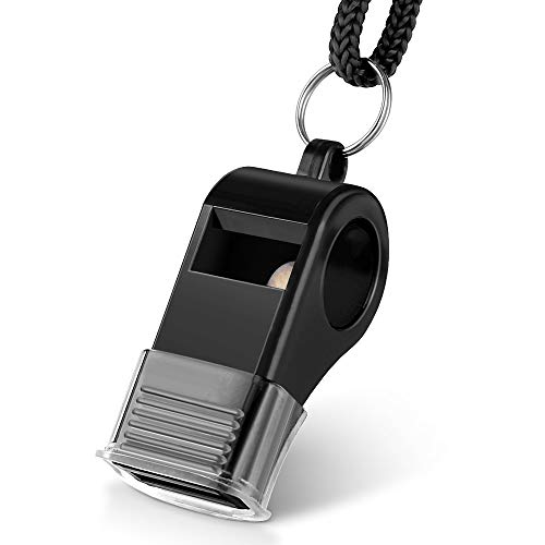 Whistle, 2 Packs Plastic Sports Whistles with Lanyard, Loud Crisp Sound Whistle Ideal for Coaches, Referees, and Officials - Image 6