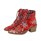 botines camel mujer cordones ★ Acerca del tamaño: consulte la descripción del producto sobre los detalles del tamaño antes de realizar el pedido, ¡gracias! Botín tobillero con punta cerrada con múltiples correas para mujer.