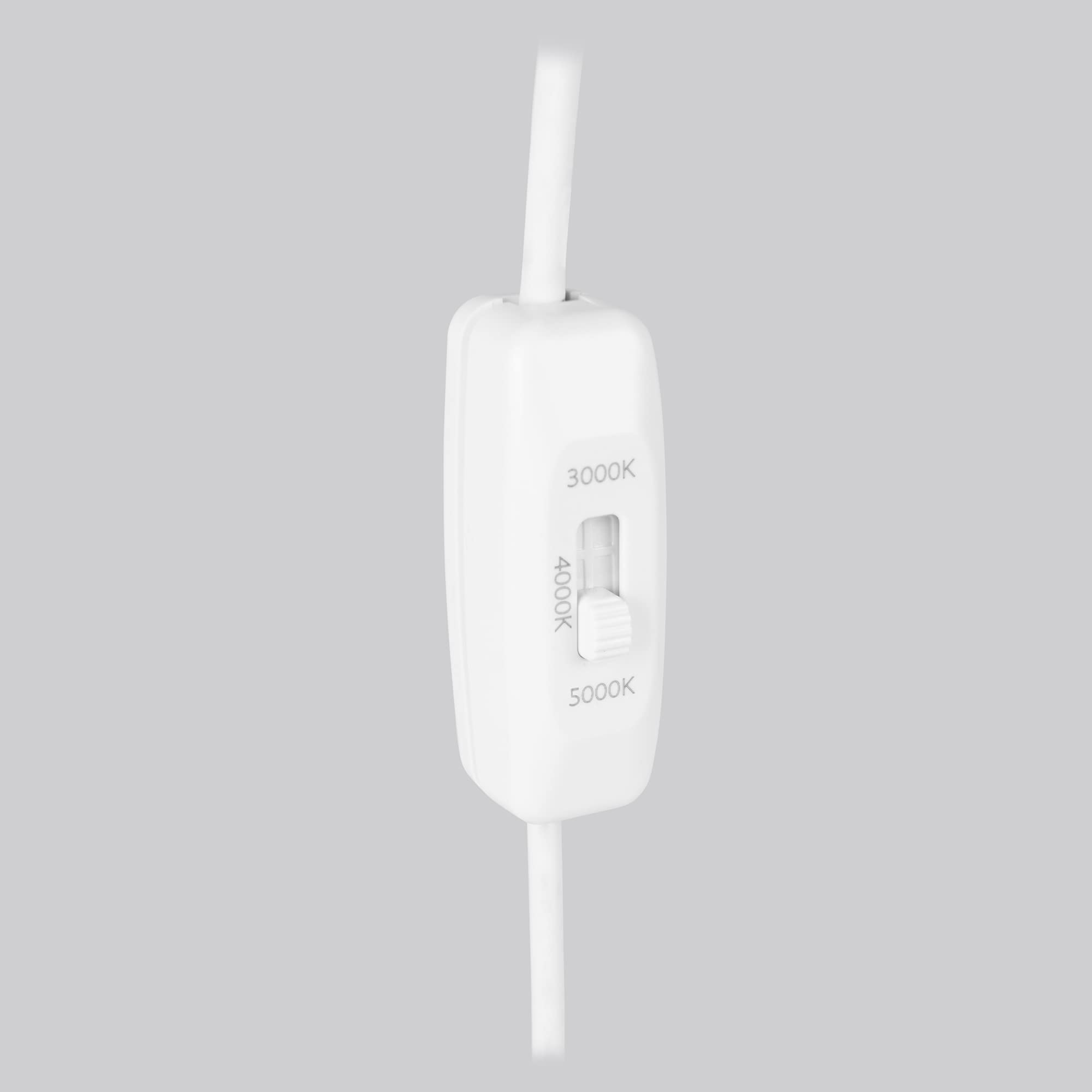 FORLIGHT Downlight LED 11.2W IP23, Ajustable CCT 3000-5000K, Iluminación Interior Eficiente, Blanco, Ideal para Hogar y Oficina, Diseño Moderno y Versátil